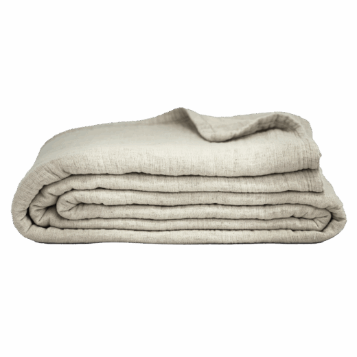 Lineo rúmteppi - Naturel - 180cm x 260cm